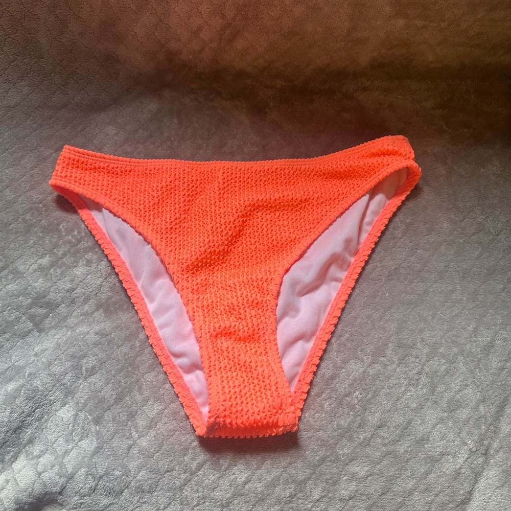 SHEIN Neon Orange Bikini Bottom